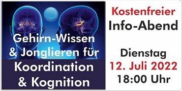 HEUTE Abend um 18 Uhr: GRATIS-Online-Workshop „Gehirn-Wissen & Jonglieren für Schulen/Lehrer & Sportvereine/Sporttrainer“