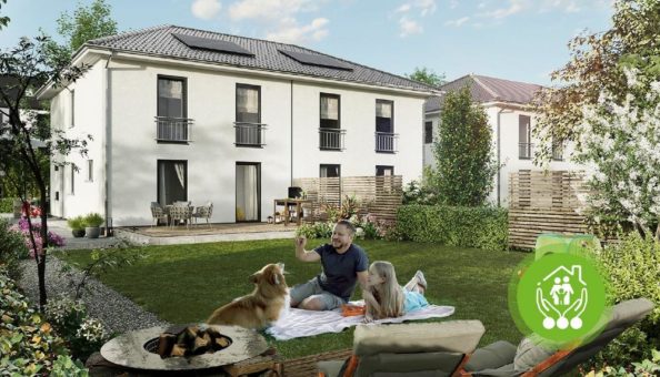 Doppelhaus Aura 115: Kluges Konzept zum teilen