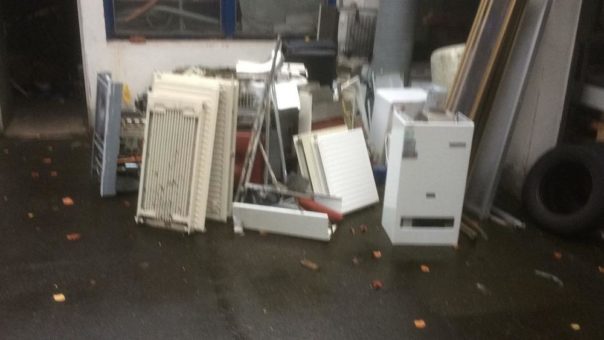 Altschrottabholung direkt beim Verbraucher beim Schrotthändler aus Düsseldof