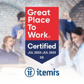 Die itemis AG ist von Great Place to Work® als eines der Top Unternehmen in Deutschland zertifiziert worden