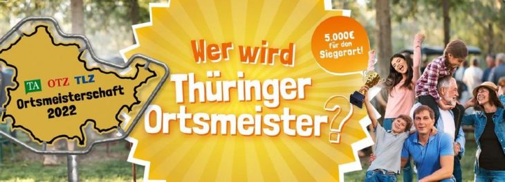 TA, OTZ, TLZ: Thüringer FUNKE-Zeitungen suchen Ortsmeister 2022