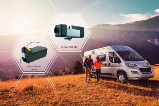 Kompaktes für Camper Vans von Webasto