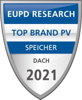 E3/DC zum 7. Mal als „Top Brand PV Speicher“ ausgezeichnet