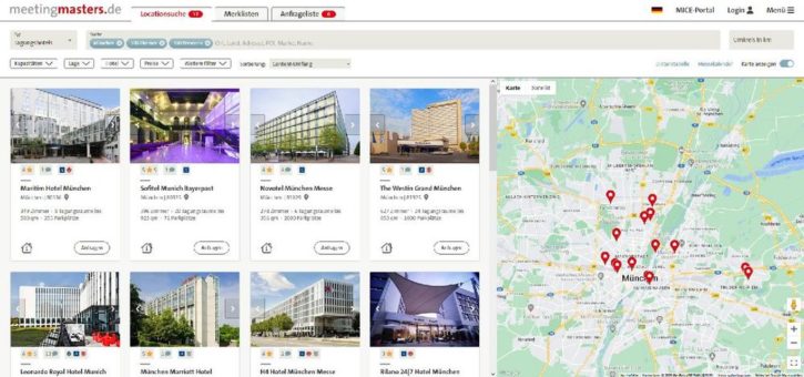 Einfacher, schneller, schicker – das MICE-Tool von meetingmasters.de feiert seinen Relaunch