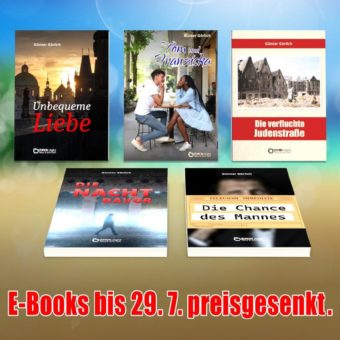 Ein Mokka für Thomas, ein Telegramm aus dem Norden sowie eine Parade ohne Soldaten – Fünf E-Books von Freitag bis Freitag zum Sonderpreis