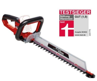 Erneuter Testsieg bei Stiftung Warentest: Allrounder-Akku-Heckenschere Einhell ARCURRA 18/55 mit Testurteil „gut“