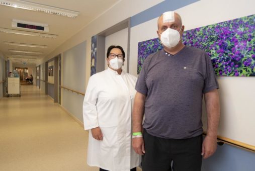 Patient aus der Ukraine erfolgreich am Gehirn operiert
