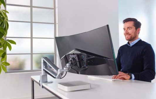 Novus Clu Plus – Die neue Generation ergonomischer Monitorhalterungen