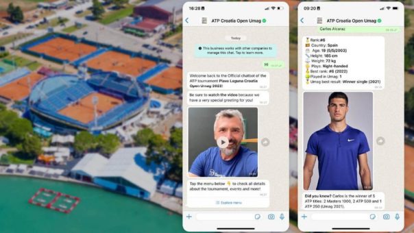 Infobip bietet Tennisfans ein neues digitales Erlebnis