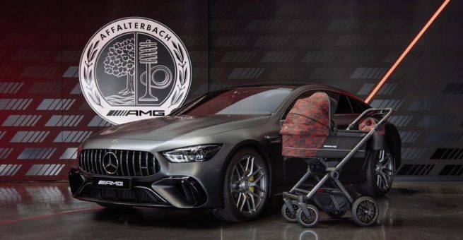 Exklusives Design, Komfort und Sportlichkeit: Die Limited Edition des Kinderwagens AMG GT von Mercedes-AMG und Hartan