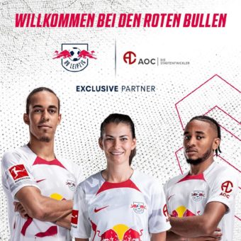 RB Leipzig und AOC | Die Stadtentwickler starten Partnerschaft