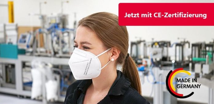 Maschinenbauunternehmen Gehring bringt hochwertige Dekra-zertifizierte partikelfilternde Halbmasken (FFP2) „Made in Germany“ auf den Markt