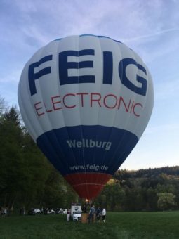 Erfolgreiche Jungfernfahrt des neuen FEIG-Heißluftballons