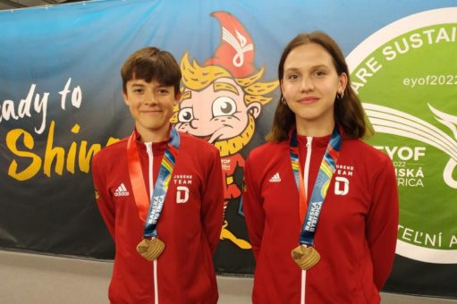 Bronze für das Mixed Luis Pongratz/Marie Sophie Stern