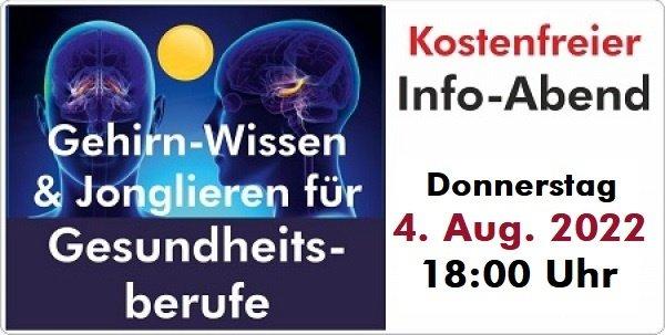 Kostenfreie Online-Info-Abende „Gehirn-Wissen & Jonglieren“ heute und morgen Abend