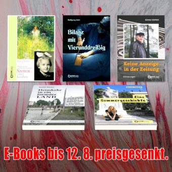 Ein Abend ohne Spuren, schöne Beine auf gefährlichem Terrain sowie Erinnerungen mit 66 – Fünf E-Books von Freitag bis Freitag zum Sonderpreis