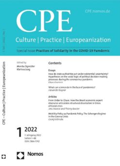 Culture, Practice & Europeanization (CPE) ab sofort im Nomos Verlag