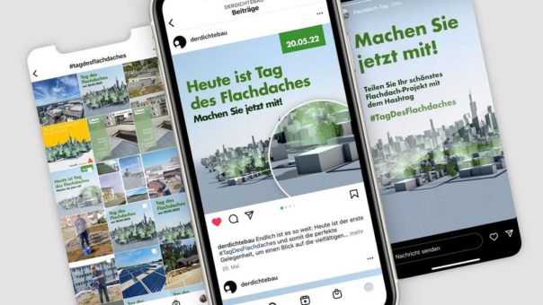 Erster #TagDesFlachdaches – Der dichte Bau führt Aktionstag für das Flachdach ein