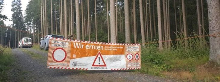 Harzer Hexenstieg bei Altenau teilweise gesperrt