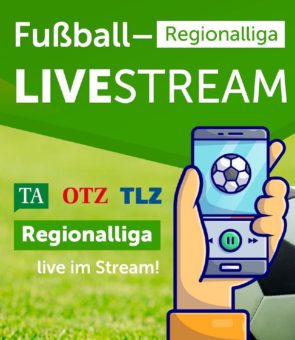 FUNKE Medien Thüringen überträgt zehn Partien der Regionalliga Nordost exklusiv