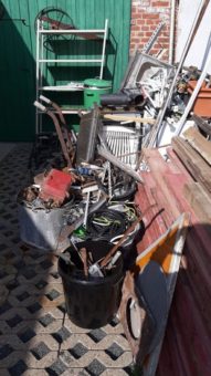 Schrottabholung nach Renovierungsarbeiten in Linnich