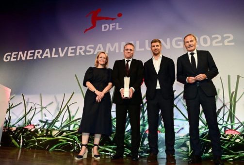 „Ehrenpreis der DFL“ für Prof. Dr. Tim Meyer und Rudi Völler