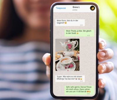 Teekultur in Ostfriesland: Ostfriesland Tourismus macht sich für Teetassen Emoji in Sozialen Medien stark