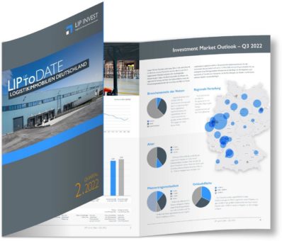 LIP Invest veröffentlicht Marktbericht „Logistikimmobilien Deutschland“ für das zweite Quartal 2022