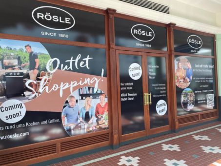RÖSLE goes Outlet Shopping!