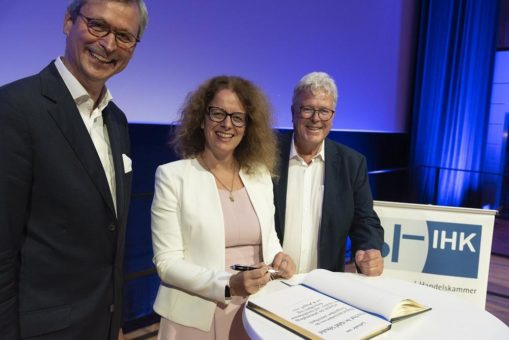 EZB-Direktoriumsmitglied Professorin Dr. Isabel Schnabel zu Gast beim IHK-Sommerempfang
