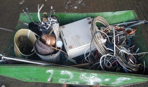 Der Schrotthändler Krefeld holen Ihren Metall- und Elektroschrott ab