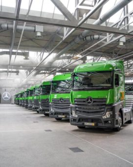 kd-trucking gmbh übernimmt zwölf neue  Mercedes-Benz Actros
