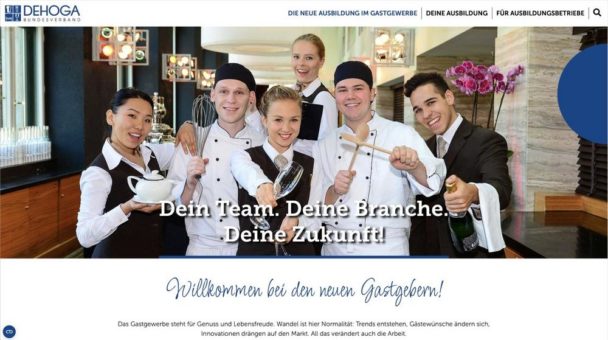 DEHOGA startet Website zur neuen Ausbildung