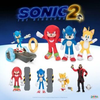 SEGA of America und Paramount Pictures   kooperieren mit JAKKS Pacific und Disguise   und enthüllen neue Spielwaren und Kostüme für Sonic the Hedgehog 2