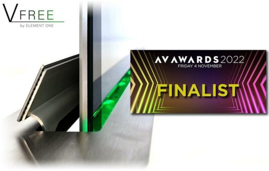 V-FREE von ELEMENT ONE Finalist bei den AV Awards 2022