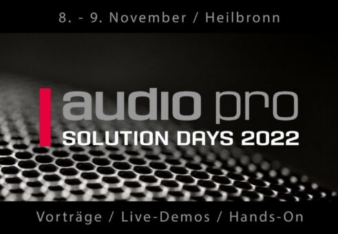 Die Audio Pro Solution Days 2022