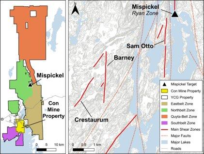Gold Terra bestätigt hochgradigen Abschnitt mit 9,36 g/t Au auf 3 Metern im Winterprogramm im Gebiet Mispickel, Yellowknife, NWT