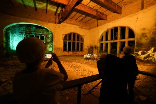 Lange Sommernacht am Baumkronenpfad in Beelitz-Heilstätten