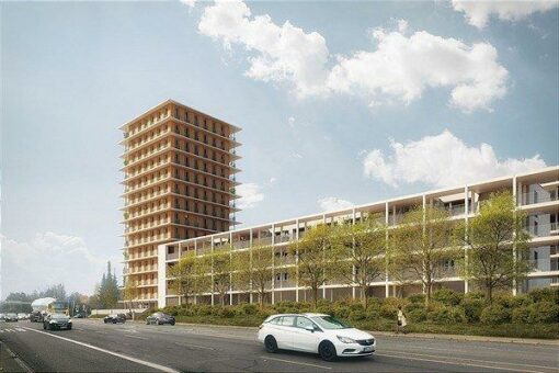 Heimisches Holz für „CARL“: ZÜBLIN Timber startet mit Holzbauarbeiten für Hochhaus in Pforzheim