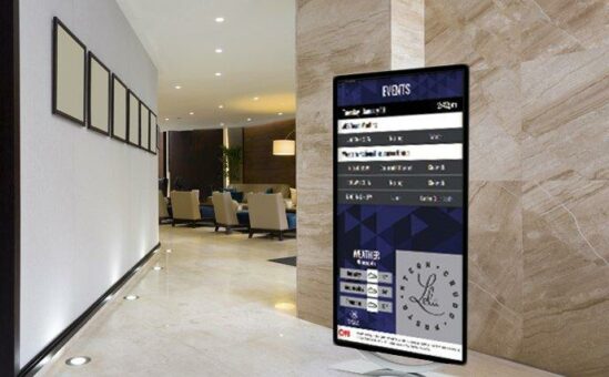 Digital Signage für das Hotelgewerbe