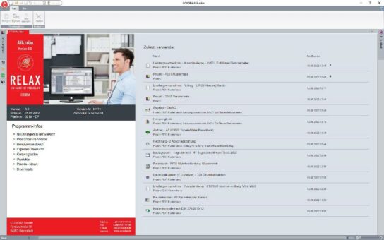 AVA.relax – neue Version 8 setzt Maßstäbe Für AVA und Baukostenmanagement