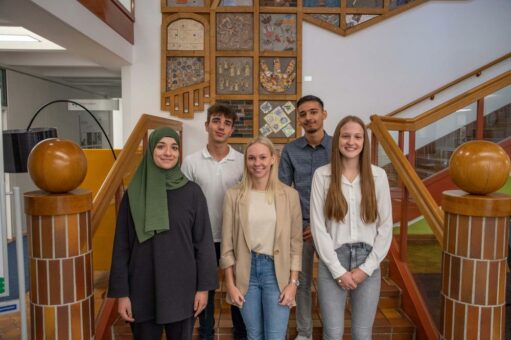 Berufsstart für fünf Auszubildende bei der wbg