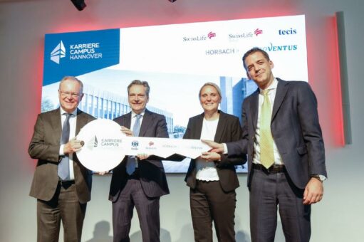 Swiss Life und Niedersachsens Ministerpräsident Stephan Weil eröffnen den Karriere-Campus Hannover
