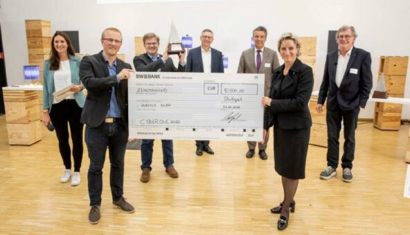 aurivus aus Ulm gewinnt 10.000 Euro Startup Award für künstliche Intelligenz, die Gebäudepläne konstruiert