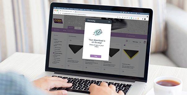 COBA Europe – Hersteller für Arbeitsplatzmatten mit neuen digitalen Service für den technischen Handel