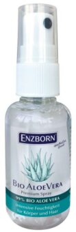 ENZBORN Bio Aloe Vera Premium Spray für Haut und Haar nach Rasur und Sonnenbad – kühlend, antientzündlich und beruhigend
