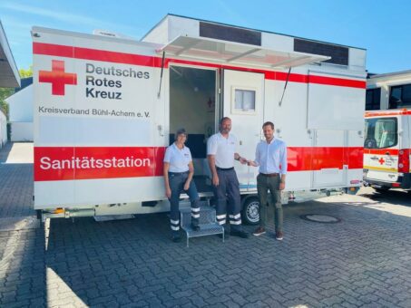 DRK-Kreisverband Bühl-Achern bringt mobile Sanitätsstation an den Start