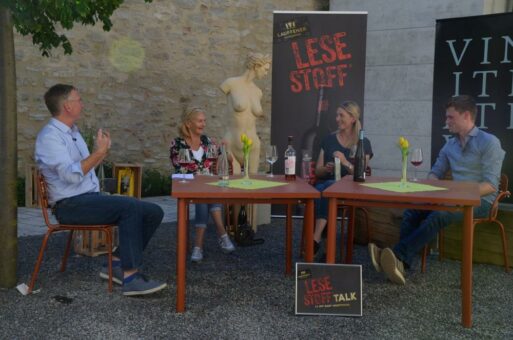 Auf ein Glas Wein mit Gaby Hauptmann – Interview zum Lauffener LESESTOFF-Talk #1