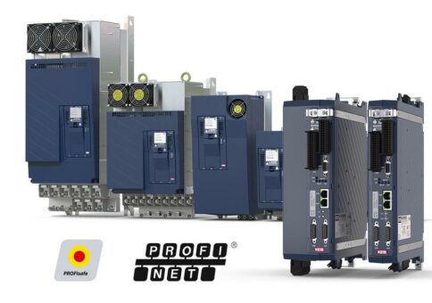 Antriebsregler kommunizieren sicher über Profisafe