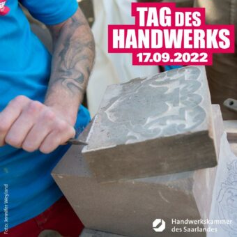 Tag des Handwerks in Blieskastel: Saarhandwerk öffnet am 17. September Werkstätten zum Mitmachen für Ausbildungsinteressierte und Handwerksfans